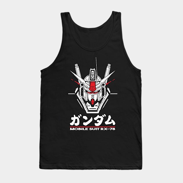 RX-78 Tank Top by goomba1977